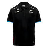 2024 Alpine BWT Team Polo Shirt (Black) - Kids_1