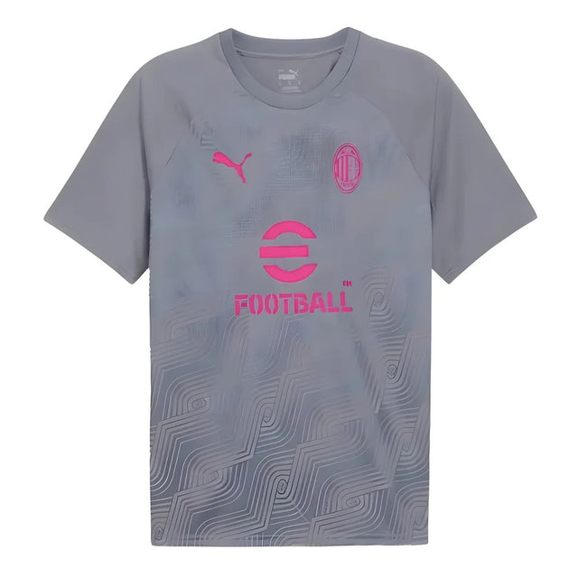 2023-2024 AC Milan Prematch SS Jersey (Gray Tile)_1