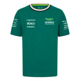 2024 Aston Martin Team T-Shirt (Green) - Kids_1