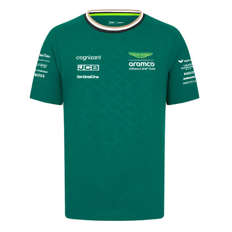 2024 Aston Martin Team T-Shirt (Green) - Kids_1