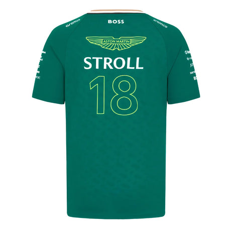 2024 Aston Martin Lance Stroll Team Tee (Green)_1