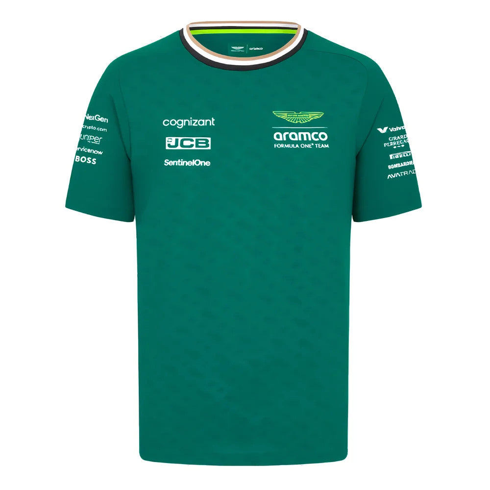 2024 Aston Martin Lance Stroll Team Tee (Green)_1