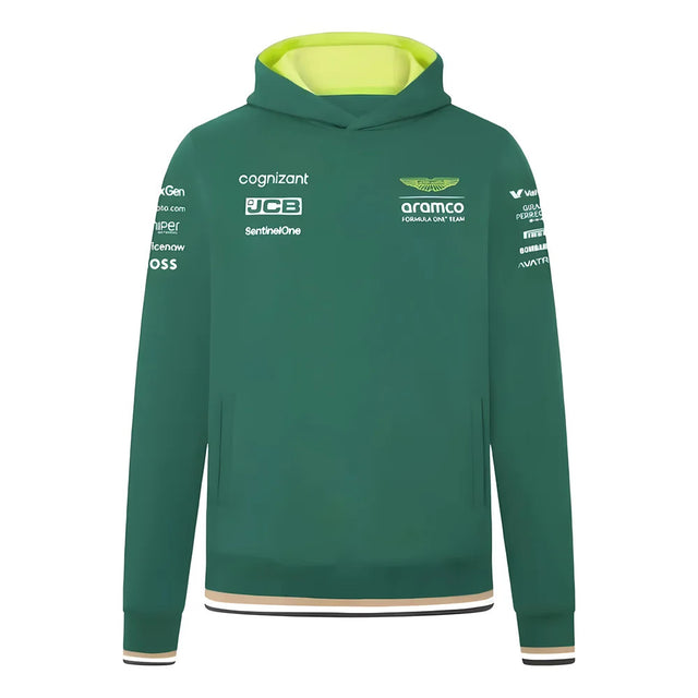 2024 Aston Martin Team Hoody (Green) - Kids_1
