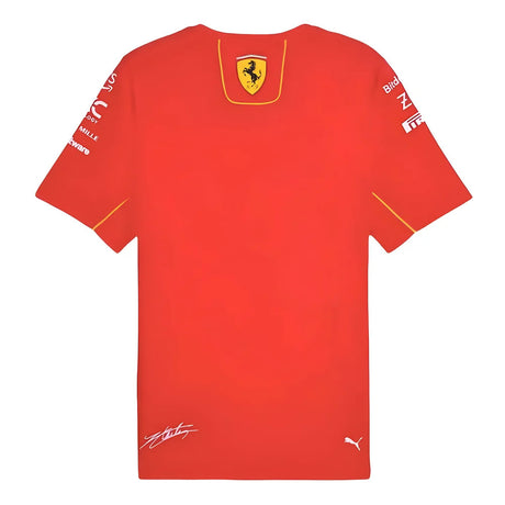 2024 Ferrari Charles Leclerc Driver T-Shirt (Red)_1