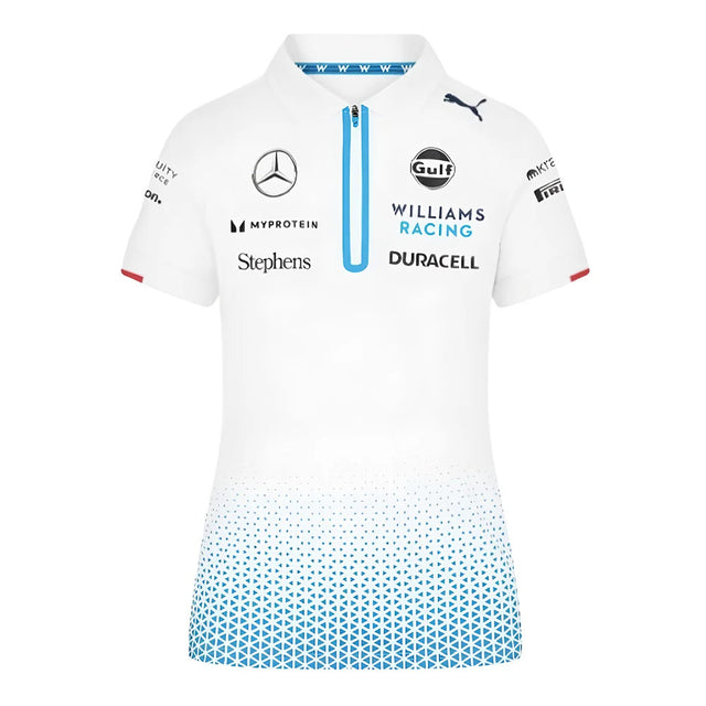 2024 Williams Racing Team Polo Shirt (White) - Womens_1