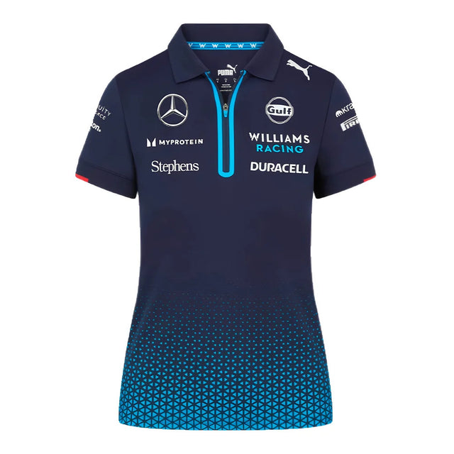 2024 Williams Racing Team Polo Shirt (Navy) - Womens_1