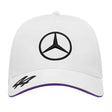 2024 Lewis Hamilton Mercedes Team Trucker Cap (White)_1