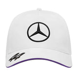 2024 Lewis Hamilton Mercedes Team Trucker Cap (White)_1
