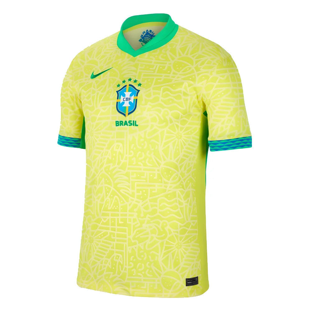 2024-2025 Brazil Home Dri-Fit ADV Match Shirt_1