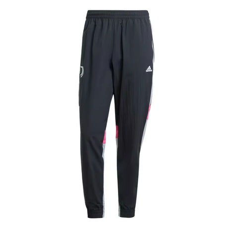 2024 Juventus Woven Tracksuit Bottoms (Black)_1