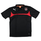 2015-2016 Airdrie Pre-Match Polo Shirt (Black)_1