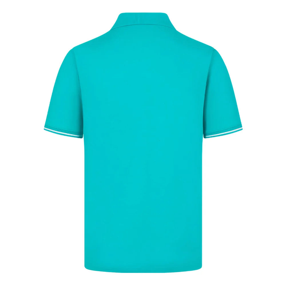 2024 Mercedes-AMG Team Polo Shirt (Ultra Teal)_1