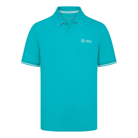 2024 Mercedes-AMG Team Polo Shirt (Ultra Teal)_1