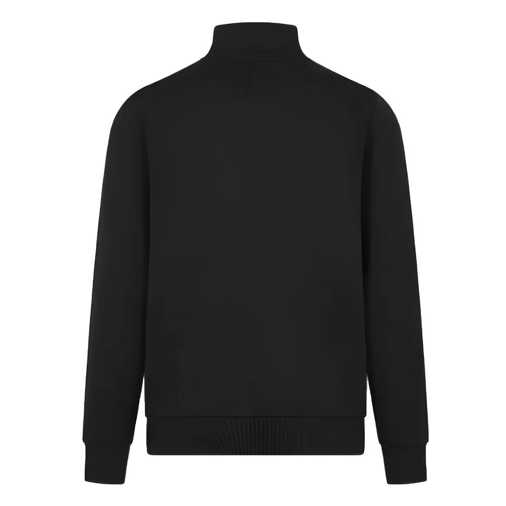 2024 Mercedes George Russell 1/4 Zip Sweatshirt (Black)_1