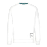 2024 Aston Martin Logo Crew Sweatshirt (White)_1