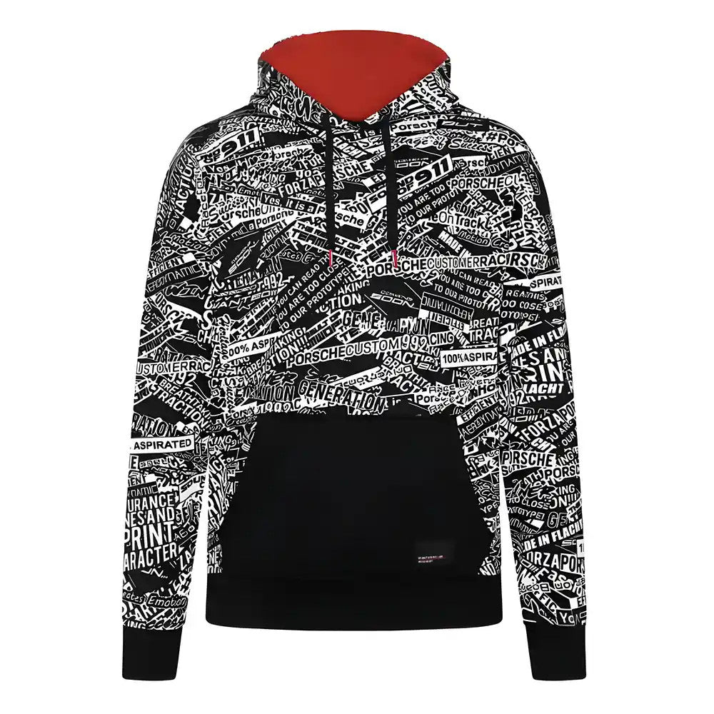 2024 Porsche Motorsport Quoted AOP Oversized Sweatshirt (Black)_1