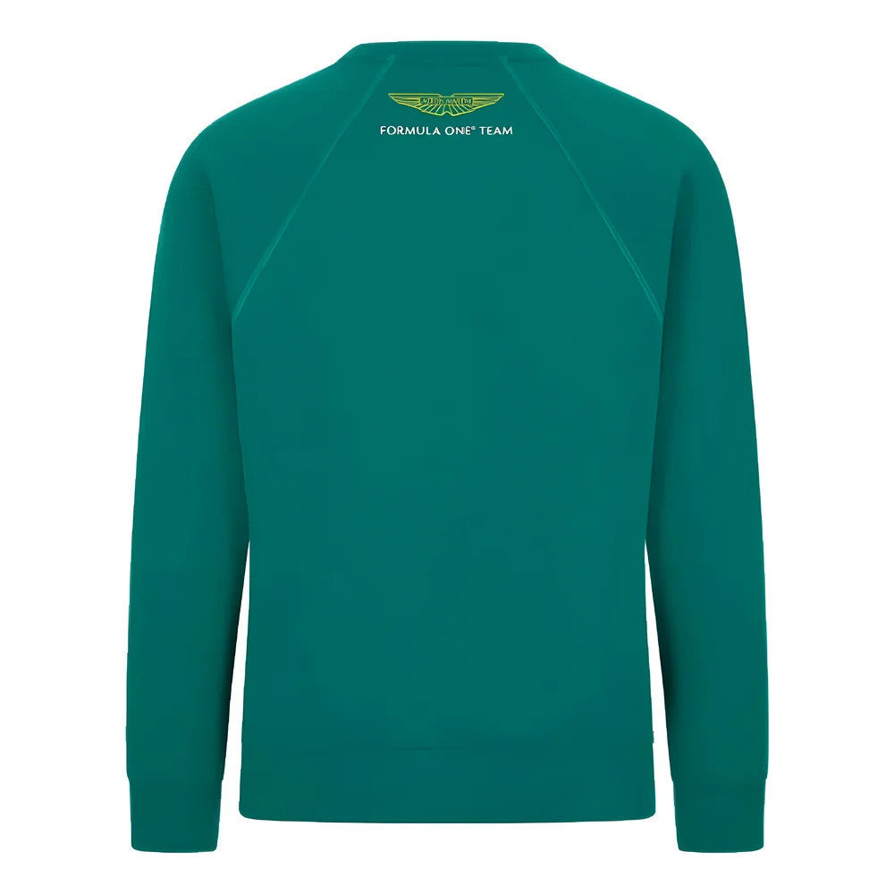 2024 Aston Martin Logo Crew Sweatshirt (Green)_1