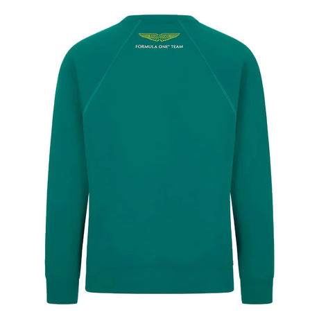 2024 Aston Martin Logo Crew Sweatshirt (Green)_1