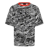 2024 Porsche Motorsport AOP Oversized T-Shirt (Black)_1