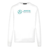 2024 Mercedes-AMG Mens Crew Neck Sweatshirt (White)_1
