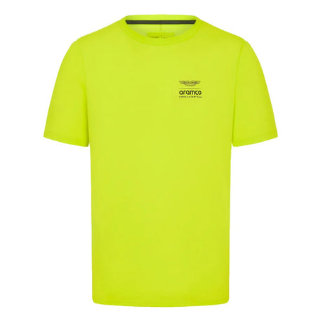2024 Aston Martin Lifestyle Printed T-shirt (Lime)_1