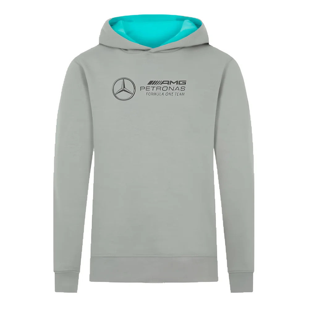 2024 Mercedes-AMG Large Logo Hoody (Grey) - Kids_1