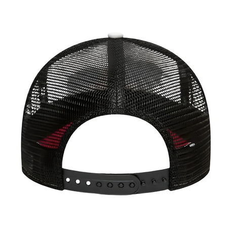 2024 Haas Miami Race Special White 9FORTY A-Frame Trucker Cap_2