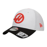 2024 Haas Team Driver Nico Hulkenberg White 9FORTY Adjustable Cap_2