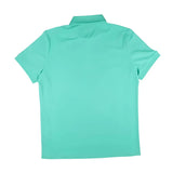2024-2025 Ireland Cricket Player Travel Polo Shirt (Turquoise)_1