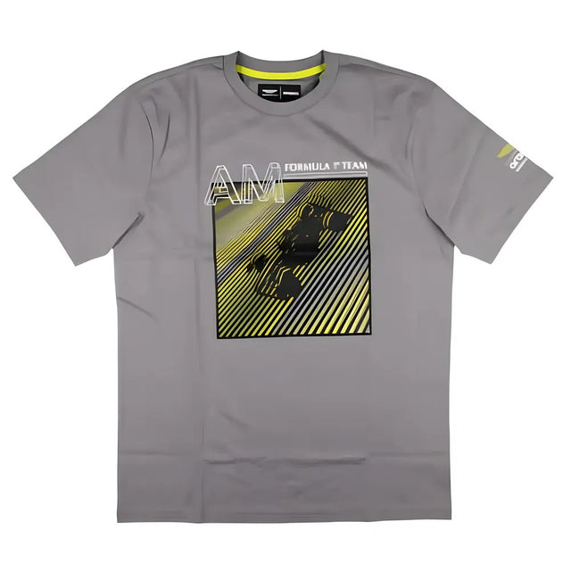 2024 Aston Martin Lifestyle Tonal Car Graphic T-Shirt (Grey)_1