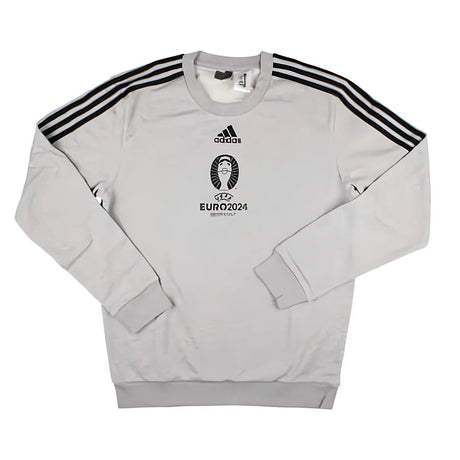 adidas Euro 2024 Official Emblem Crew Sweat (Grey)_1
