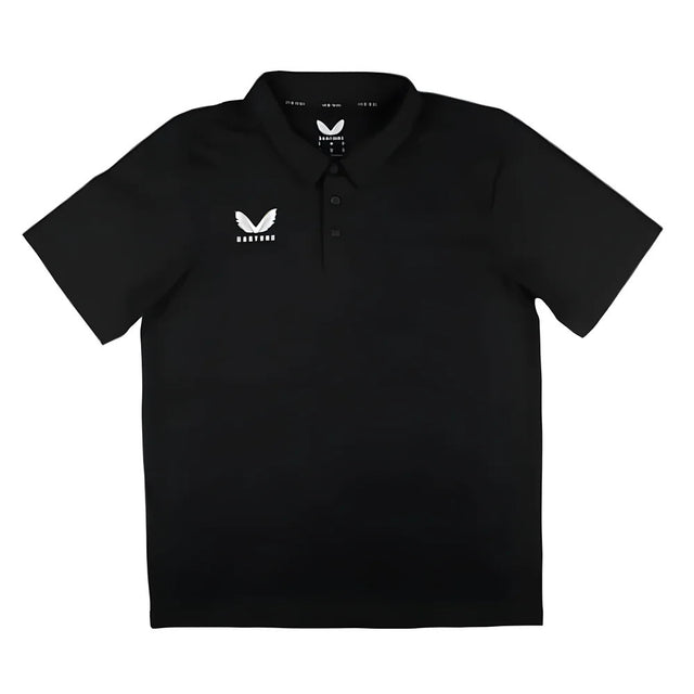 Castore Cotton Poly Leisure Polo Shirt (Black)_1