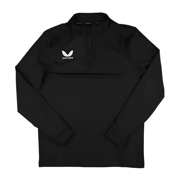 Castore 1/4 Zip Top (Black)_1