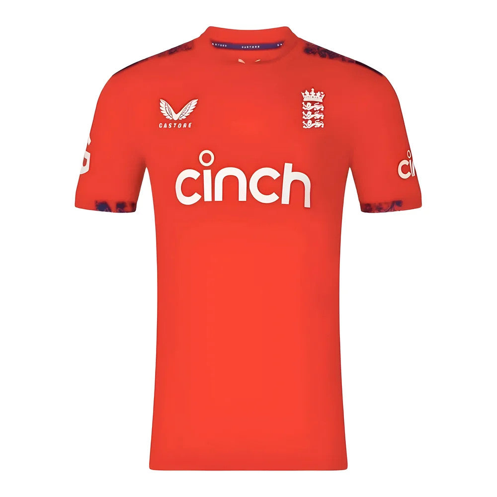 2024 England Cricket T20 Replica Short Sleeve Tee_1