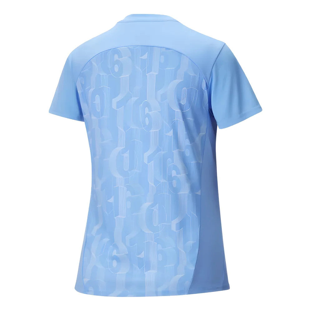 2024-2025 Man City Prematch SS Shirt (Light Blue) - Womens_1