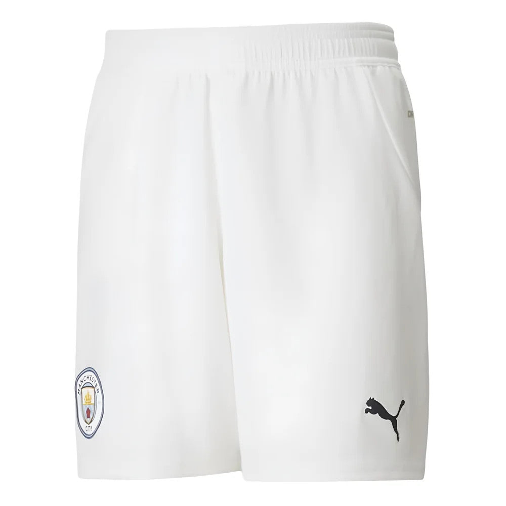 2024-2025 Man City Home Shorts (White) - Kids_0