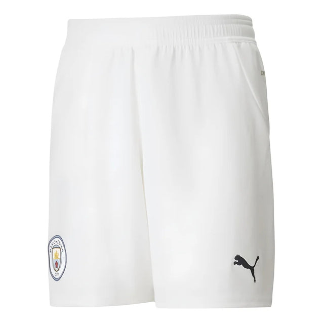 2024-2025 Man City Home Shorts (White) - Kids_0
