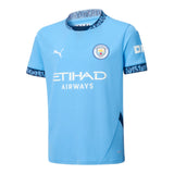 2024-2025 Man City Home Shirt (Kids) (Haaland 9)_3