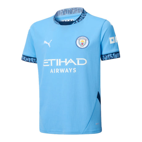 2024-2025 Man City Home Shirt (Kids) (Haaland 9)_3