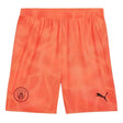 2024-2025 Man City Home Goalkeeper Shorts (Neon Sun)_1