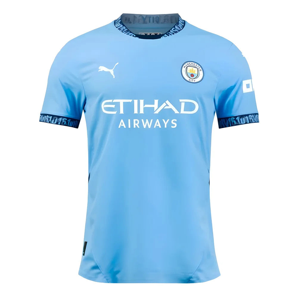 2024-2025 Man City Home Authentic Shirt_1