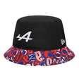 2024 Alpine Racing Monaco Tapered Bucket Hat (Black) - Medium_1