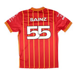 2024 Ferrari Team Soccer Jersey - Carlos Sainz Jr_1