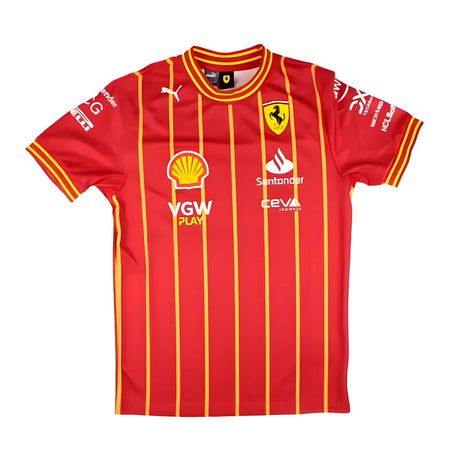 2024 Ferrari Team Soccer Jersey - Carlos Sainz Jr_1