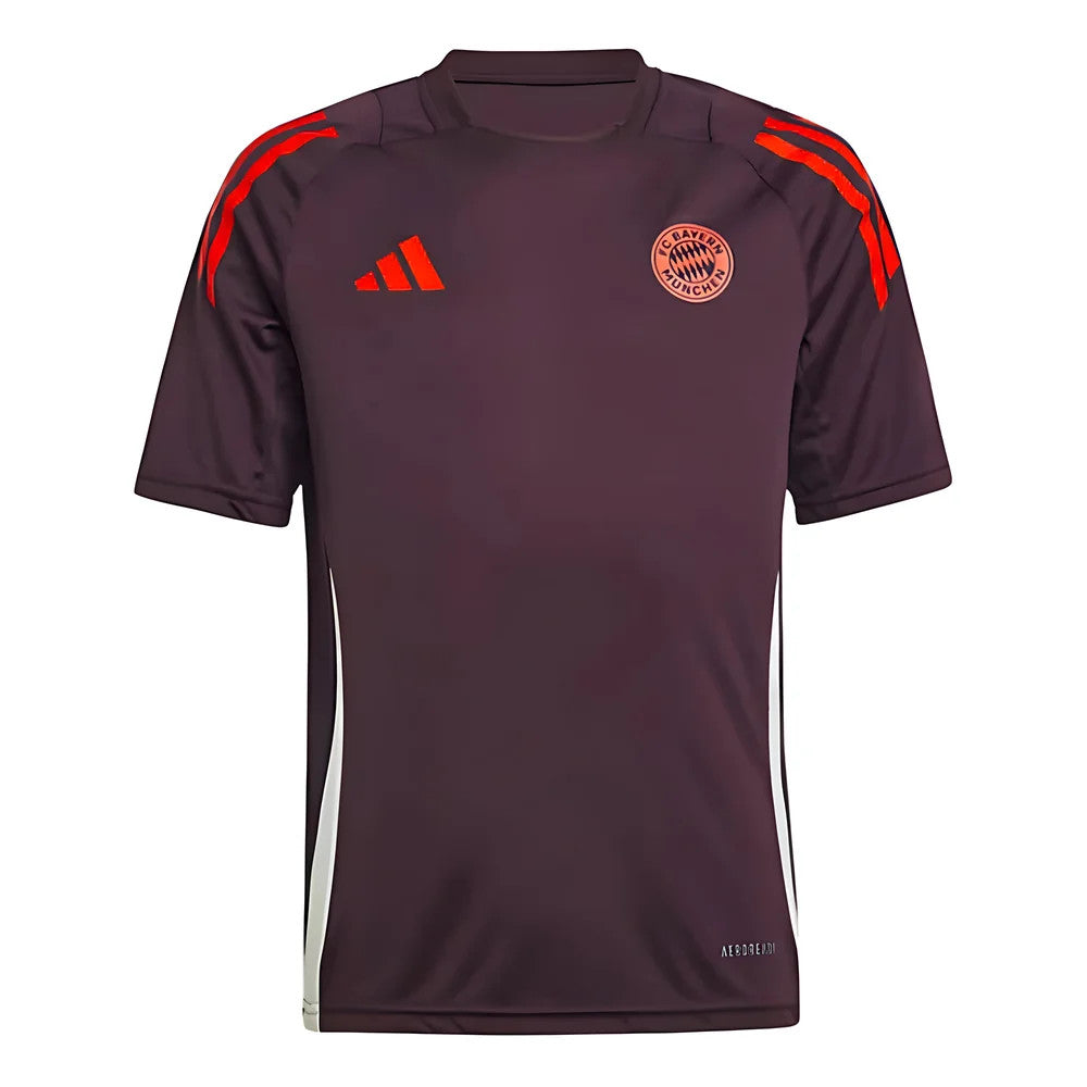 2024-2025 Bayern Munich Training Shirt (Shadow Maroon) - Kids_0