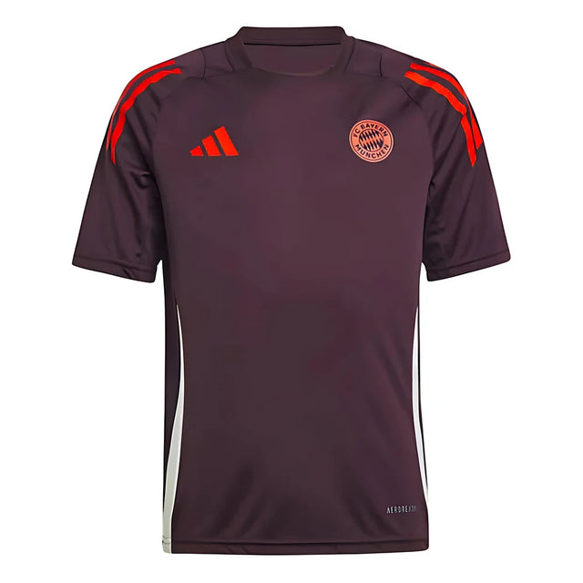 2024-2025 Bayern Munich Training Shirt (Shadow Maroon) - Kids_0