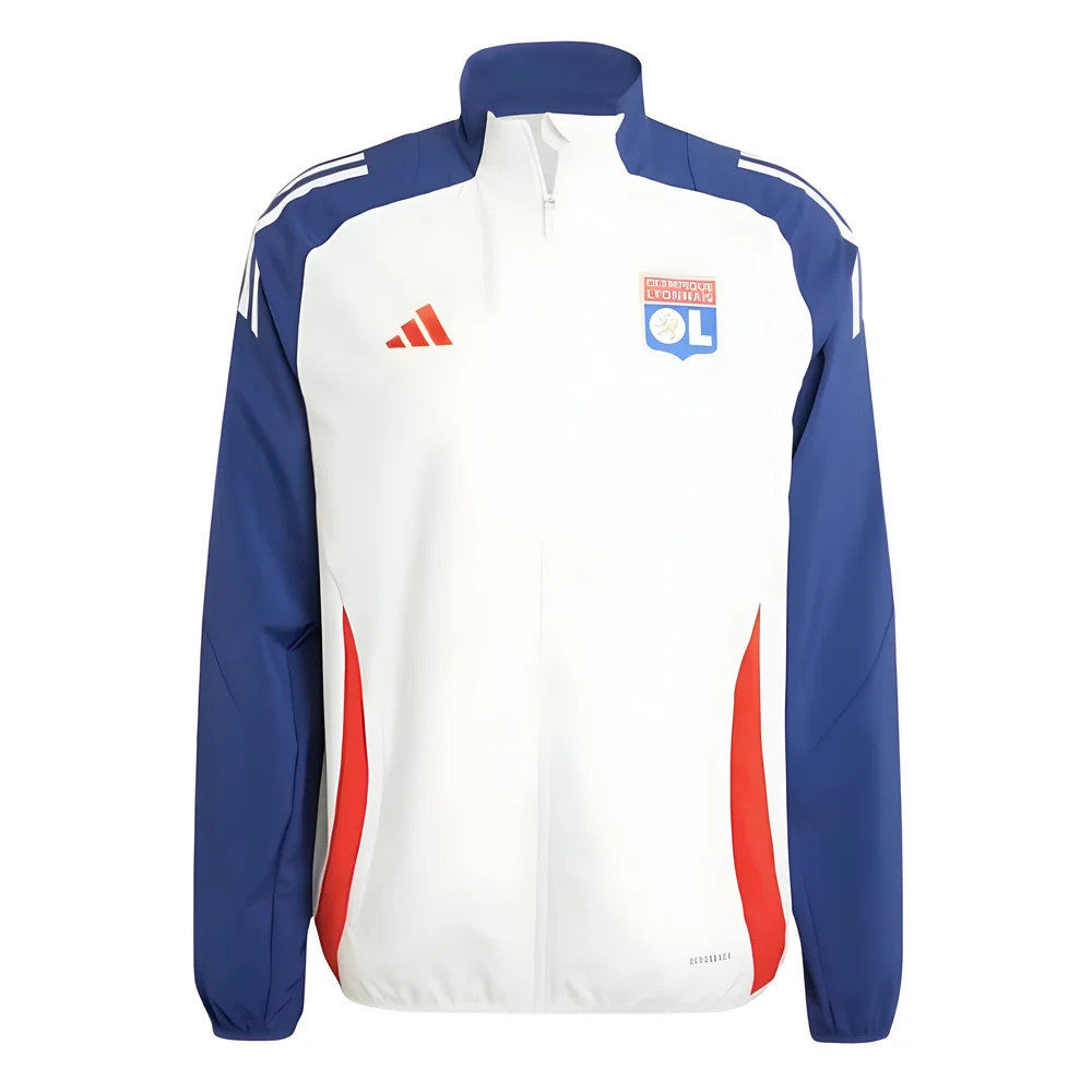 2024-2025 Olympique Lyon Presentation Jacket (White)_1