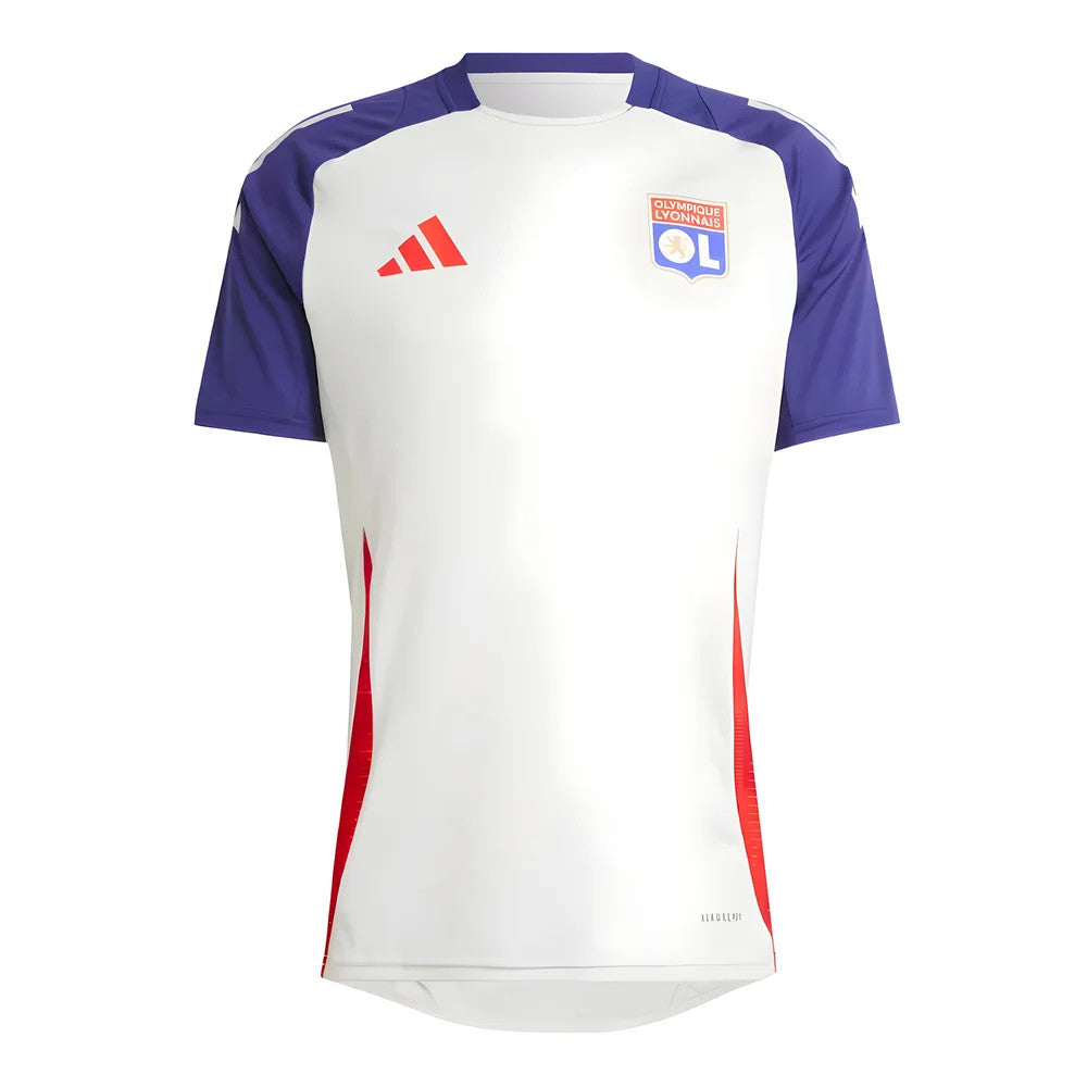 2024-2025 Olympique Lyon Training Jersey (White Tint)_1