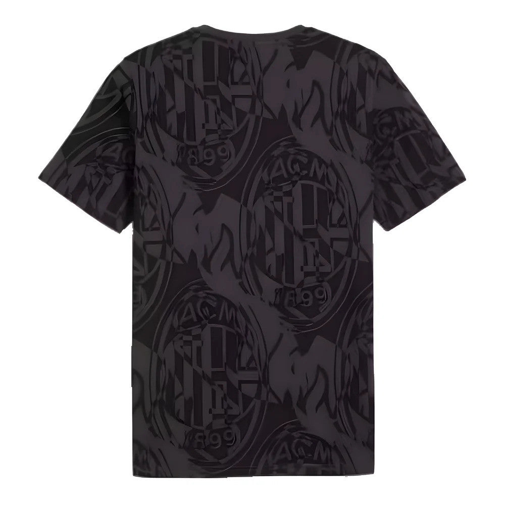 2024-2025 AC Milan ftblCulture Tee AOP (Black)_1
