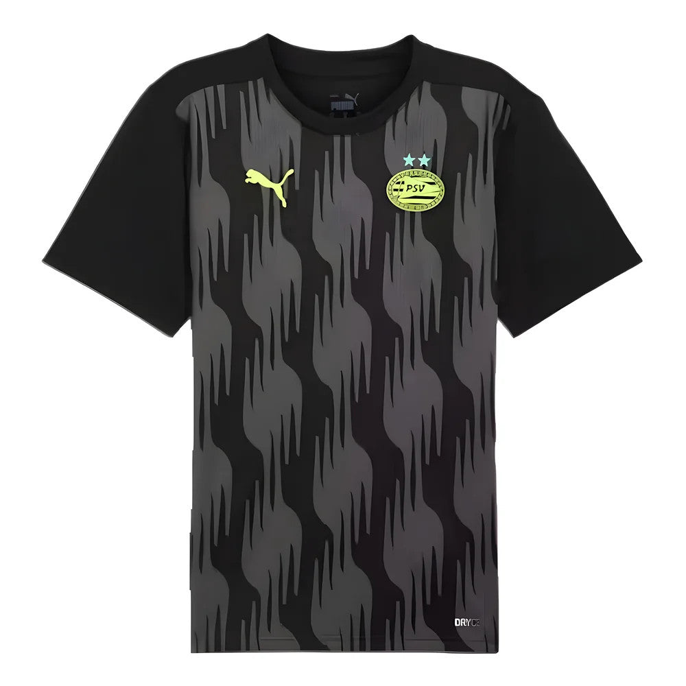 2024-2025 PSV Eindhoven Prematch SS Shirt (Black)_1